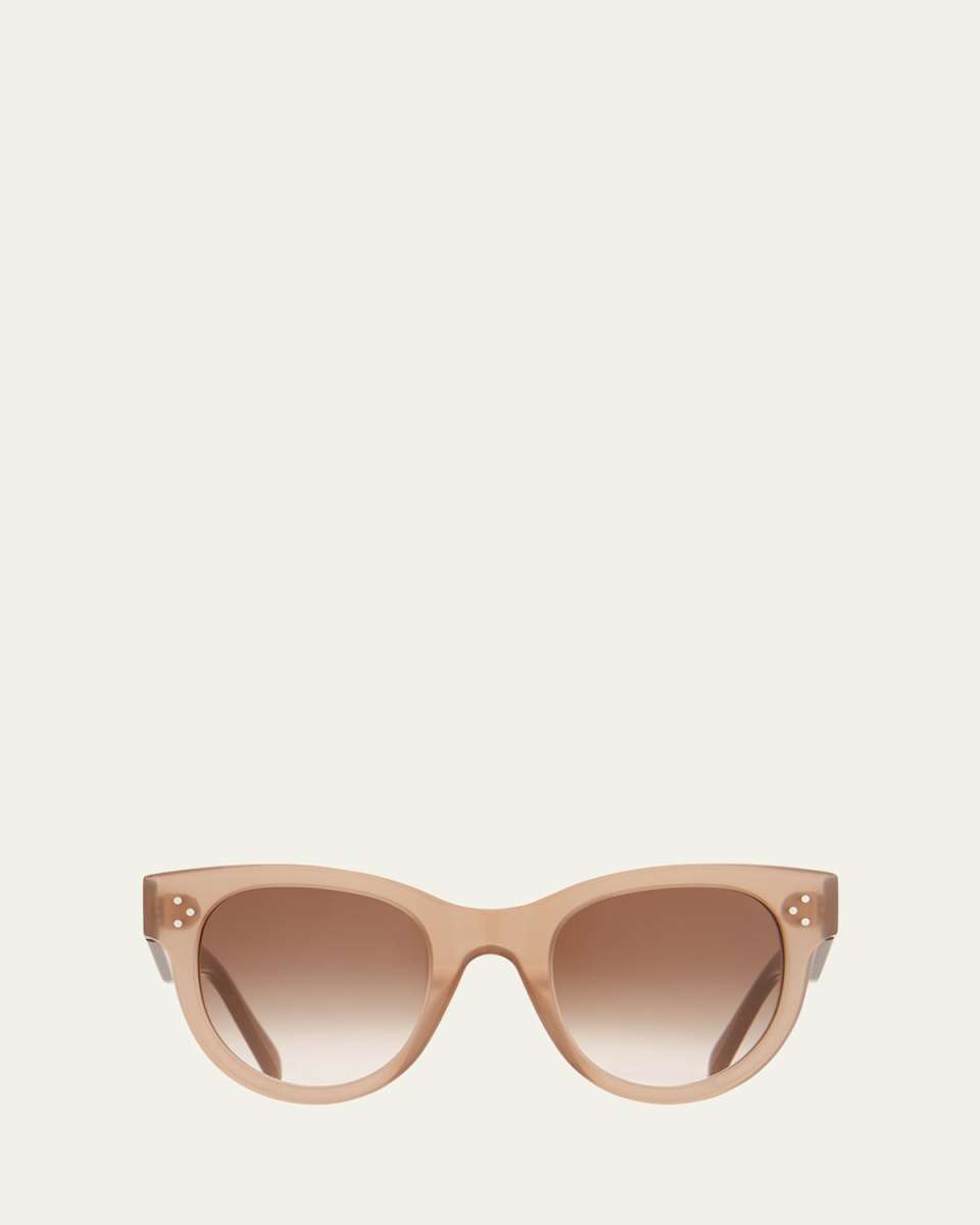 Round Acetate Sunglasses